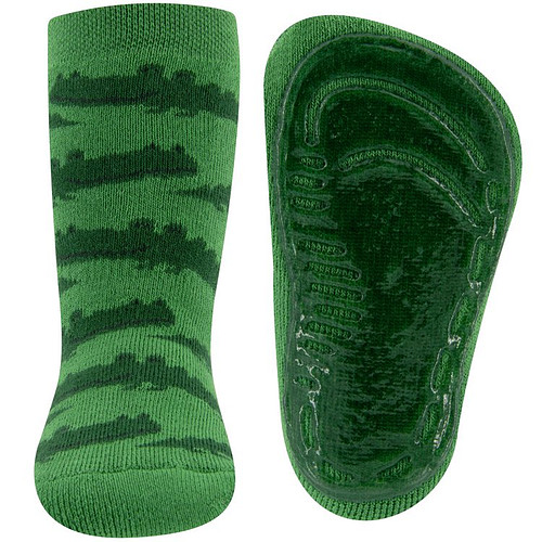 Antislipsokken Groen met Krokodillen