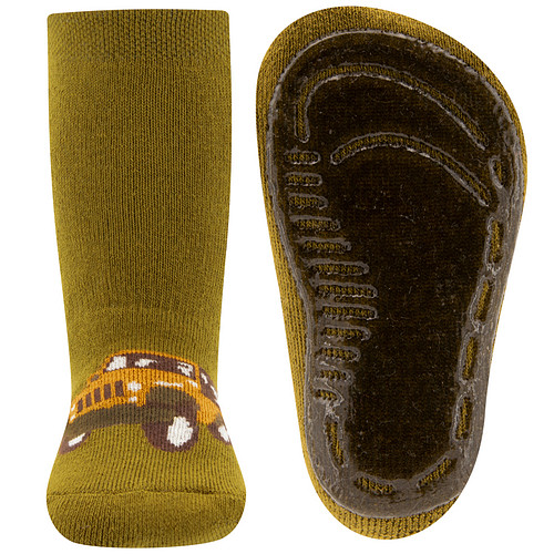 Antislipsok Ewers Olijfgroen met Stoere JEEP 