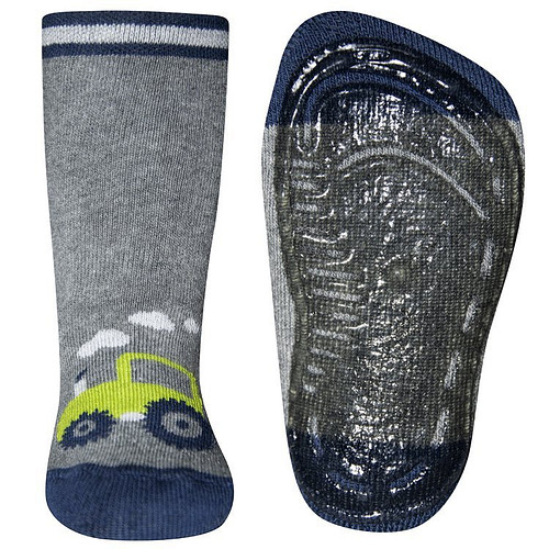 Antislipsok grijs met tractor