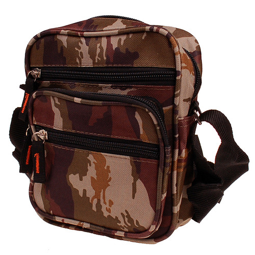 Schoudertasje Bush Jungle Camouflage - Front