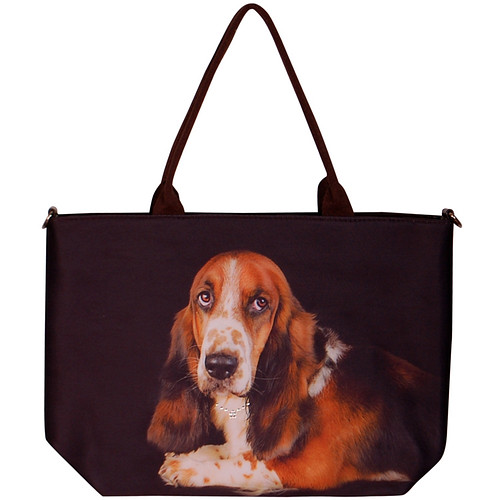 Handtas groot Basset Hound