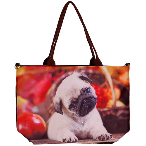 Handtas groot Mopshond