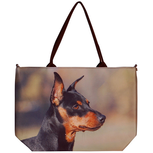 Handtas groot Dobermann