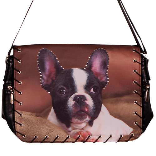 Schoudertas Franse Buldog
