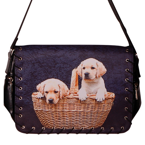 Schoudertas Labrador pups