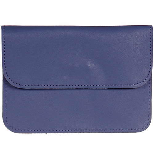 Schoudertasje blauw/grijs - 12,5x18cm