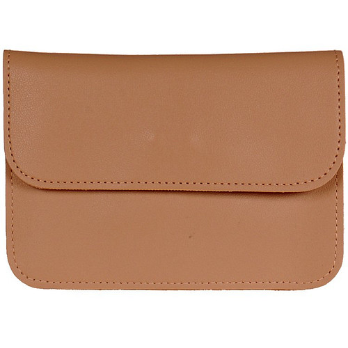 Schoudertasje beige - 12,5x18cm