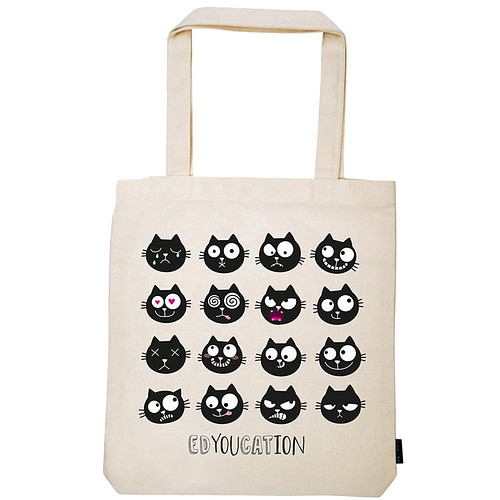 Katoenen tas - Ed the Cat - Edyoucation