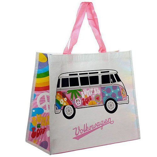 Boodschappentas - Volkswagen kampeerbusje T1 - Summer Love