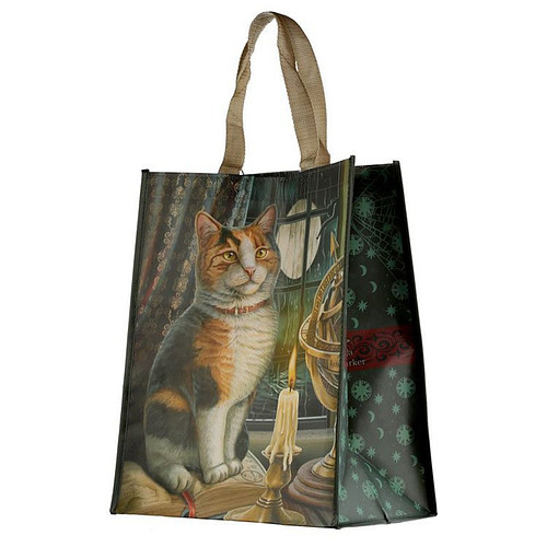 Boodschappentas Poes Lisa Parker - Adventure Awaits Cat - 40x33cm