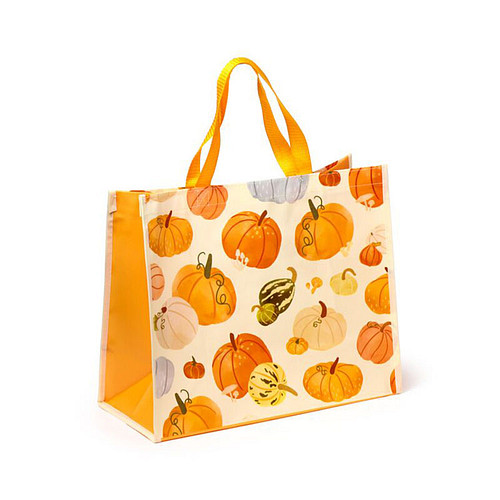Shopper/Boodschappentas - Autumn Harvest Pompoenen - Duurzaam - 40x17x33cm