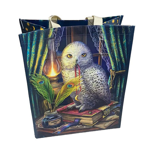 Boodschappentas/Shopper - Lisa Parker - Guardian of Spells Owl - Duurzaam - 33x39x17cm