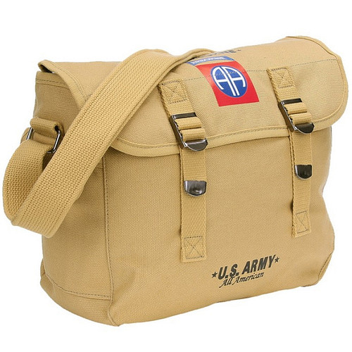 Schoudertas - Pukkel 82nd Airborne beige