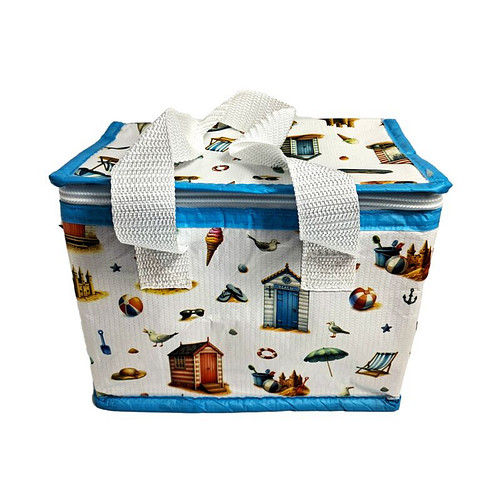 Lunchtas/Koeltasje - Kust Strand Coastal - RPET - Duurzaam - 17x20x13cm