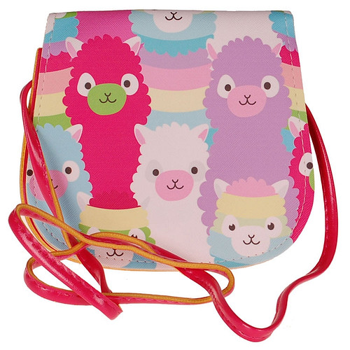 Schoudertasje met Alpaca's