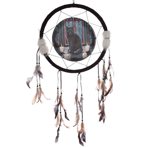 Dromenvanger kat 33cm Lisa Parker - sacred circle