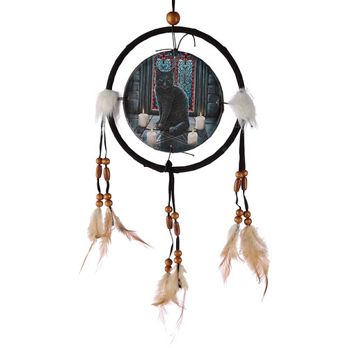 Dromenvanger kat 16cm Lisa Parker - sacred circle