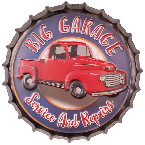 Bierdop/kroonkurk Big garage 