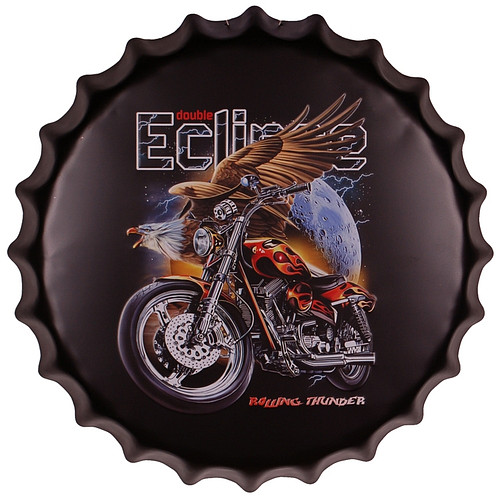 Bierdop/kroonkurk Double Eclipse, Adelaar