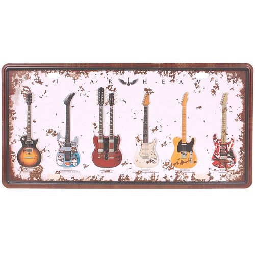 Amerikaans nummerbord - ghitar heaven