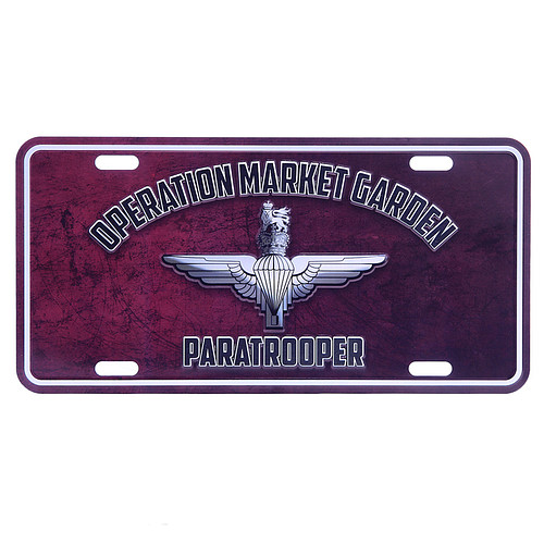 Amerikaans nummerbord - Amerikaanse vlag WWII 