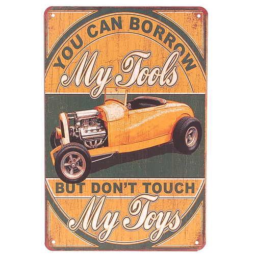 Metalen plaatje - My Tools 