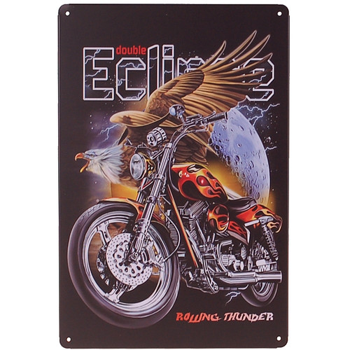 Metalen plaatje - Motor Adelaar Eclipse