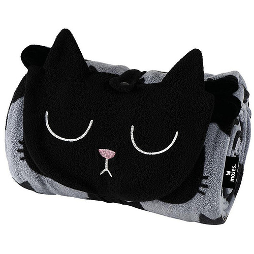 Knuffeldeken Ed the Cat - Uit Gerecyclede PETflessen - 1,6x1,2m