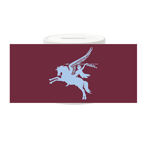 Spaarpot - Logo Pegasus Airborne 1st British Airborne Division - Slag om Arnhem - Operatie Market Garden