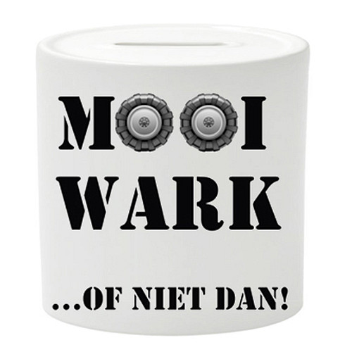 Spaarpot - Tekst - Mooi Wark - ...Of niet dan!