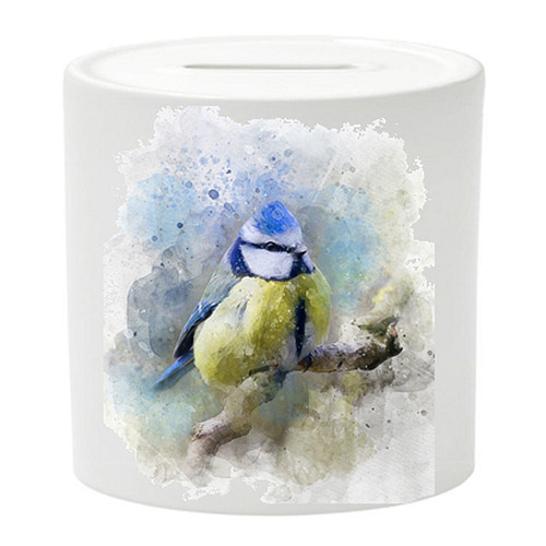 Spaarpot - Pimpelmees Aquarel