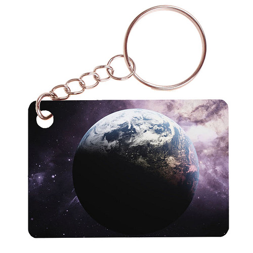 Sleutelhanger 6x4cm - Down to Earth