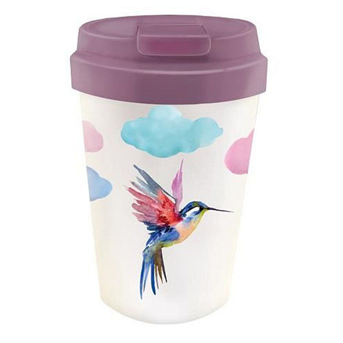 PLA/plant bioloco beker to go 350ml - Kolibrie