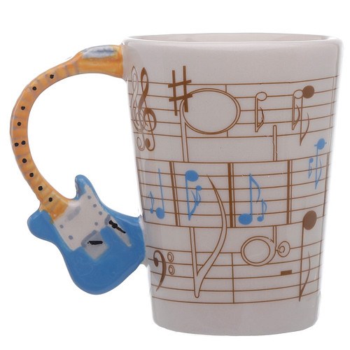 Beker gitaar blauw - Ted Smith