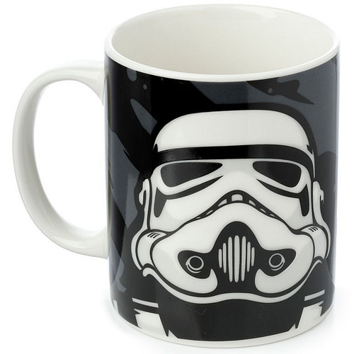 Beker - Original Stormtrooper - Mask - Zwart & Wit - 300ml