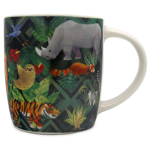 Beker - Animal Kingdom - Wilde Dierenrijk - 300ml
