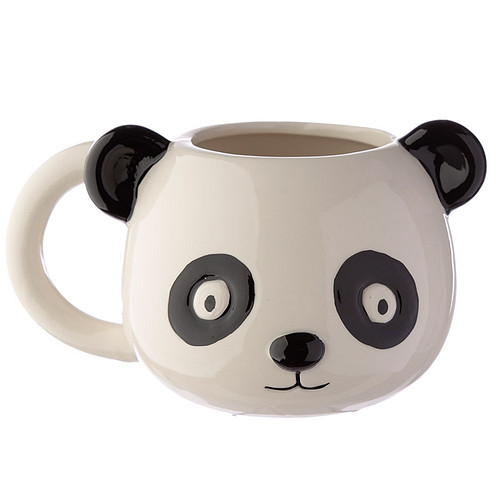 Beker panda hoofd
