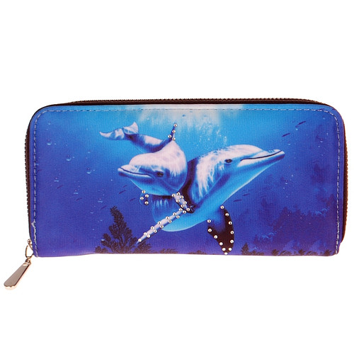 portemonnee groot dolfijn