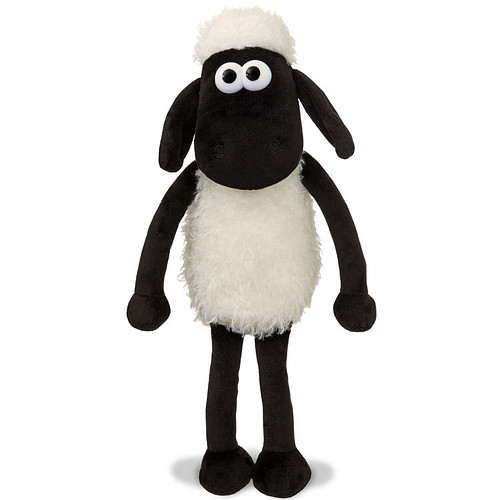 Pluche Knuffel Shaun the Sheep/Shaun het Schaap- 20,5cm