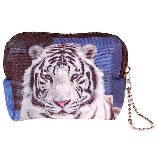 Kleine etui/klein toilettasje tijger 