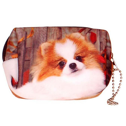 Kleine etui/klein toilettasje Dwergkeeshond