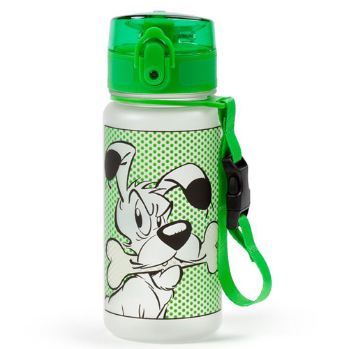 Drinkfles Idefix - Dogmatix/Asterix - Pop Top - Ecozen Breukbestendig - Originele Licentie - 350ml