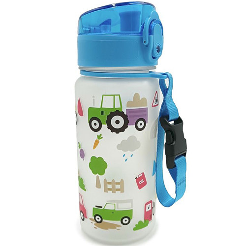 Drinkfles Kleine Trekkers - Pop Top - Ecozen Breukbestendig - 350ml