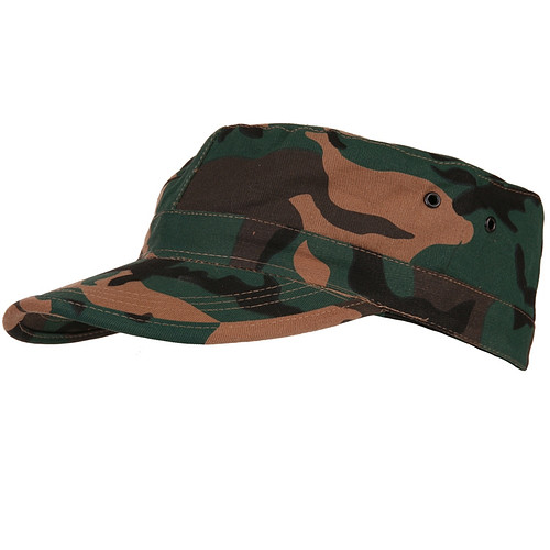 Veldpet camouflage groen