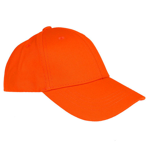 Kinderpet Effen Helder Oranje - Stof