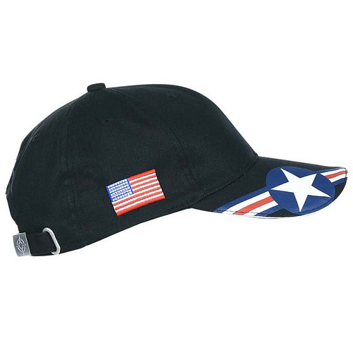 Baseballcap US Air Force - USAF -Zwart