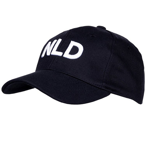 Baseballcap - Zwart NLD - stretch 57cm-61cm