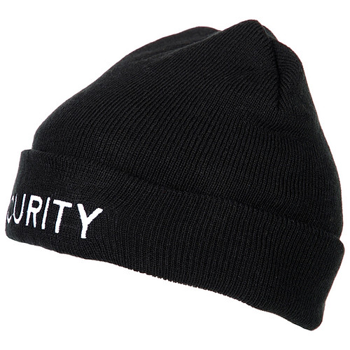 Commando muts zwart Security