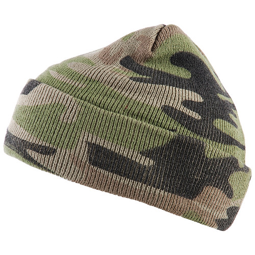 Commando muts camouflage groen