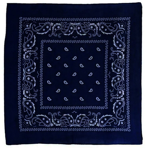 Boerenzakdoek Donkerblauw - 54x54cm